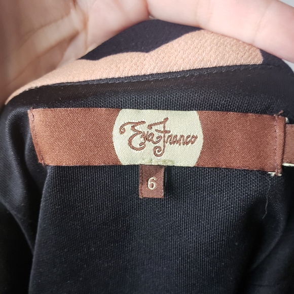 Anthropologie Eva Franco Bow Tie Flounce Skirt Size 6 - Picture 5 of 8